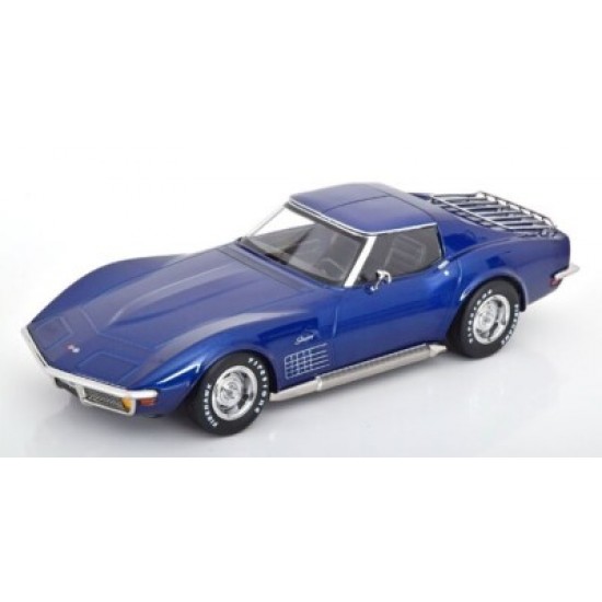 KK Scale 1/18 Chevrolet Corvette C3 1972, blue
