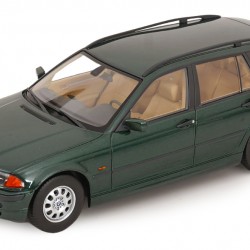 KK Scale 1/18 BMW 3-Series E46 Touring 1999, metallic green