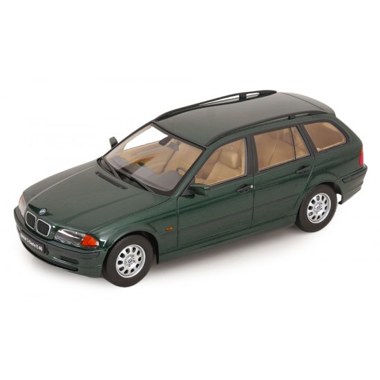 KK Scale 1/18 BMW 3-Series E46 Touring 1999, metallic green