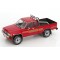 KK Scale 1/18 1985 Toyota Truck Xtra Cab 4x4 (Hilux), red