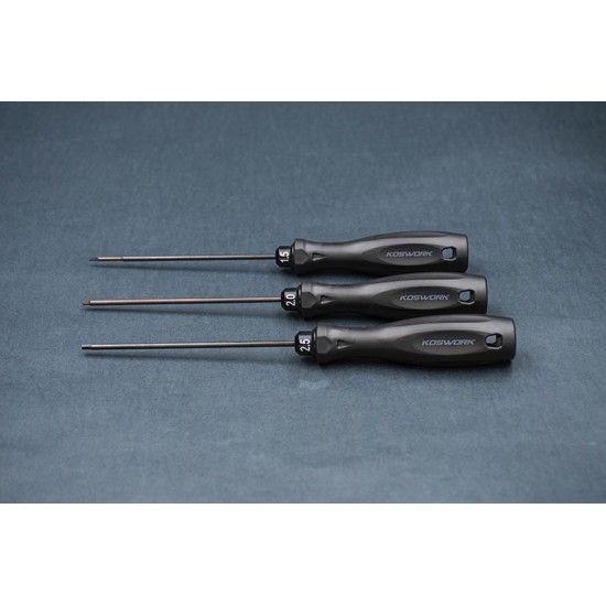 Koswork Hex Wrench Set 1.5mm, 2.0mm & 2.5mm