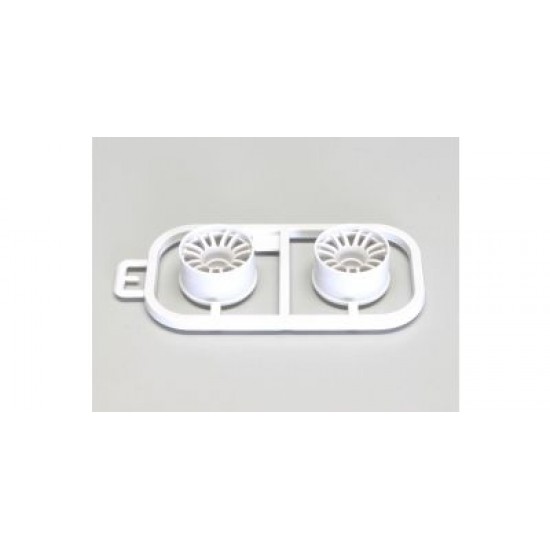 Kyosho Mini-Z Wheels Set White - MR03 - Wide 2.0 Offset (2)