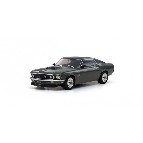 Kyosho 1/10 Ford Mustang Boss 429 1969, Jade black + combo (2S LiPo baterija + polnilec)