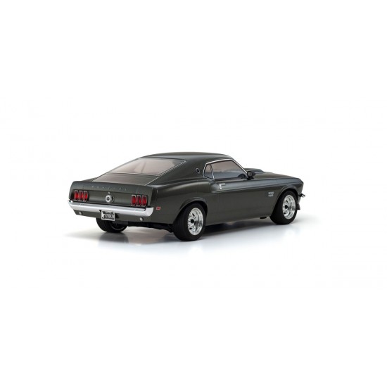 Kyosho 1/10 Ford Mustang Boss 429 1969, Jade black + combo (2S LiPo baterija + polnilec)