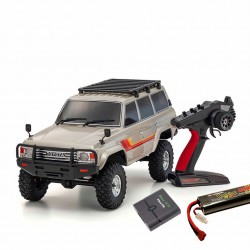 Kyosho 1/10 KC10 Toyota LC60 Readyset + combo (2S 4000mAh baterija + Gens Ace USB polnilec)