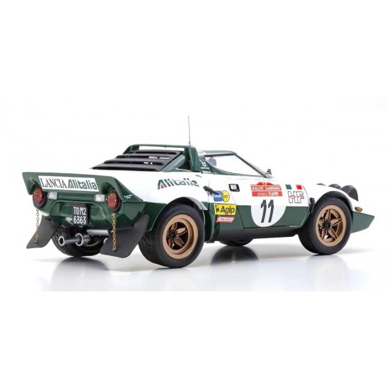 Kyosho Die-Cast 1/18 Lancia Stratos HF B.Waldegaard Winner San Remo 1975 Nr.11