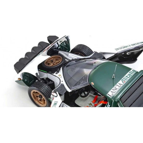 Kyosho Die-Cast 1/18 Lancia Stratos HF B.Waldegaard Winner San Remo 1975 Nr.11