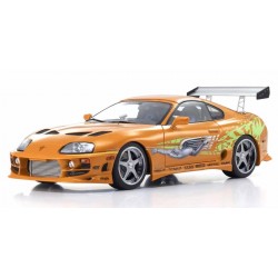 Kyosho 1/18 Toyota Supra Turbo Fast & Furious Orange Pearl