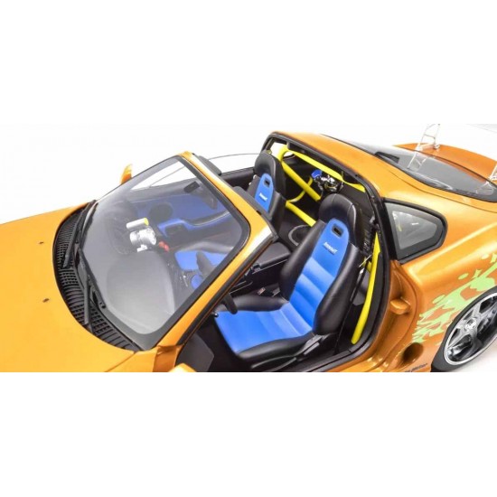 Kyosho 1/18 Toyota Supra Turbo Fast & Furious Orange Pearl