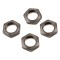 Kyosho Serrated 1/8 Wheel Nuts (4) - gun metal - MP10