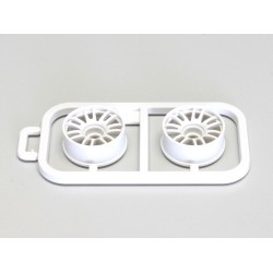 Kyosho Mini-Z Wheels Set White - MR03 - Narrow 1.5 Offset (2)