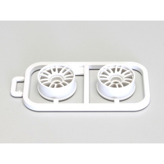 Kyosho Mini-Z Wheels Set White - MR03 - Narrow 1.5 Offset (2)