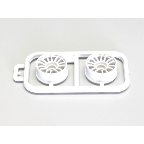 Kyosho Mini-Z Wheels Set White - MR03 - Narrow 2.0 Offset (2)