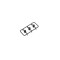 Kyosho Mini-Z Buggy Center Pinion Gear, rear/8T/3kos