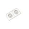 Kyosho Mini-Z Wheels Set White AWD - Narrow 0 Offset (2)
