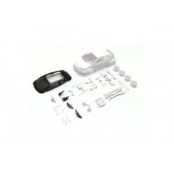 Kyosho Mini-Z Bodyshell Toyota Yaris GRMN + 4WD rims (White body)