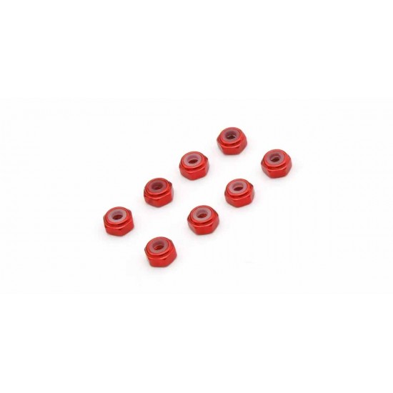 Kyosho Mini-Z M2 Nyloc Alu Wheel Nut (8) - različne barve
