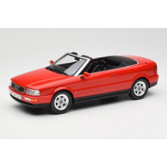 MCG 1/18 Audi 80 Cabriolet open 1991, red