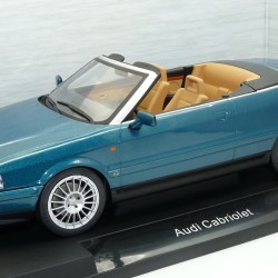 MCG 1/18 Audi 80 Cabriolet open 1991, metallic green