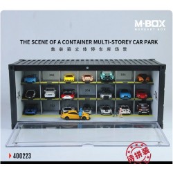 89 - Diorama 1/64 "parking container 05 with lights"