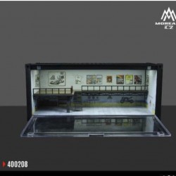 92 - Diorama 1/64 "Container repair shop C with light"