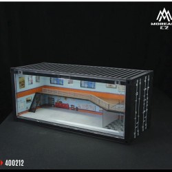 93 - Diorama 1/64 "Container repair shop E with light"