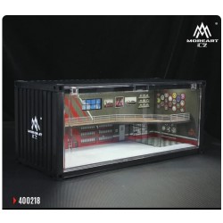 95 - Diorama 1/64 "Container repair shop I with light"