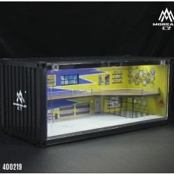 96 - Diorama 1/64 "Container repair shop J with light"