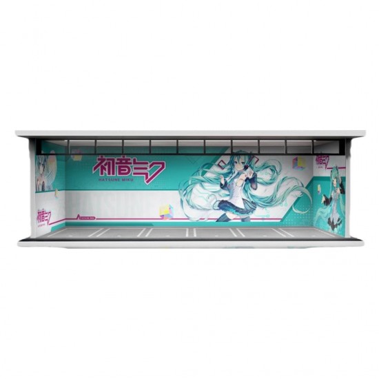 41 - Diorama 1/64 Parking Garage "Hatsune Miku with light"