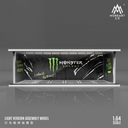 60 - Diorama 1/64 Parking Garage "Monster with light"