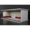 45 - Diorama 1/64 Parking Garage "Parking lot with light", white/red