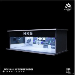 62 - Diorama 1/64 " Parking garage HKS with light"
