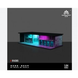 46 - Diorama 1/64 "Cyberpunk with light 02" - B