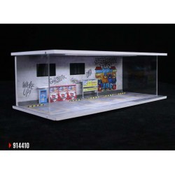 104 - Diorama 1/64 "Graffiti B with light"