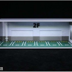 105 - Diorama 1/64 "parking 2F with light"