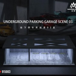 111 - Diorama 1/64 "Underground parking lot 03 with light"