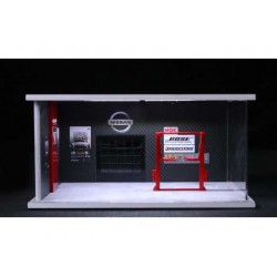 115 - Diorama 1/64 "Workshop G with light"