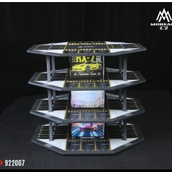 119 - Diorama 1/64 "Parking building 03 with light"