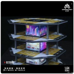 77 - Diorama 1/64 "Parking building 02 with light"