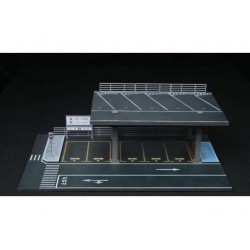 122 - Diorama 1/64 "Parking lot G"