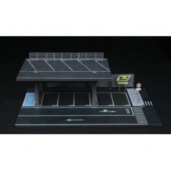 123 - Diorama 1/64 "Parking lot H"