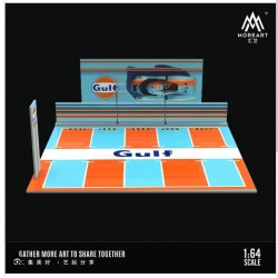 2 - Diorama 1/64 "Gulf parking lot"