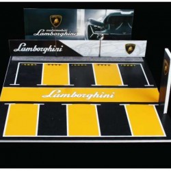 51 - Diorama 1/64 "Lamborghini parking lot with lights"
