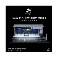 37 - Diorama 1/64 "BMW showroom scene with lights"
