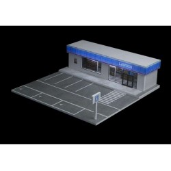 54 - Diorama "Lawson parking lot with light"