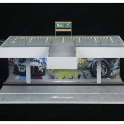55 - Diorama 1/64 "parking lot"