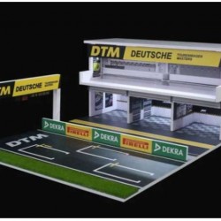 58 - Diorama 1/64 "DTM track with light"