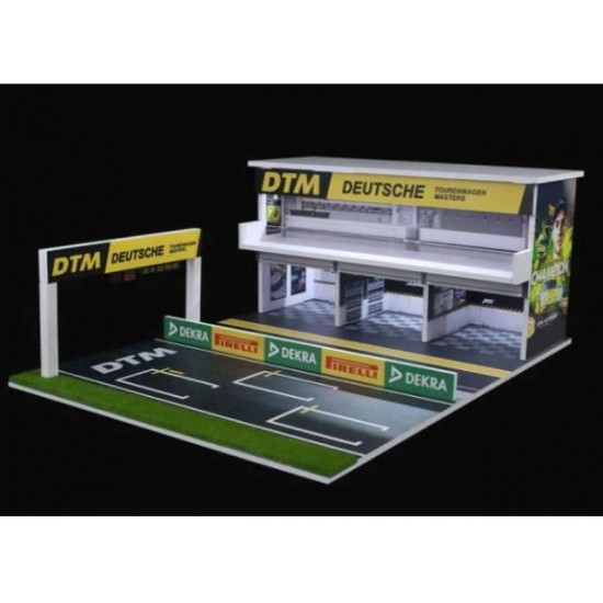 58 - Diorama 1/64 "DTM track with light"