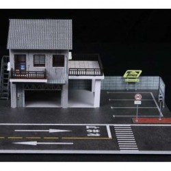 126 - Diorama 1/64 "Workshop with light"