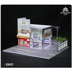 127 - Diorama 1/64 "Japanese curry restaurant with light"